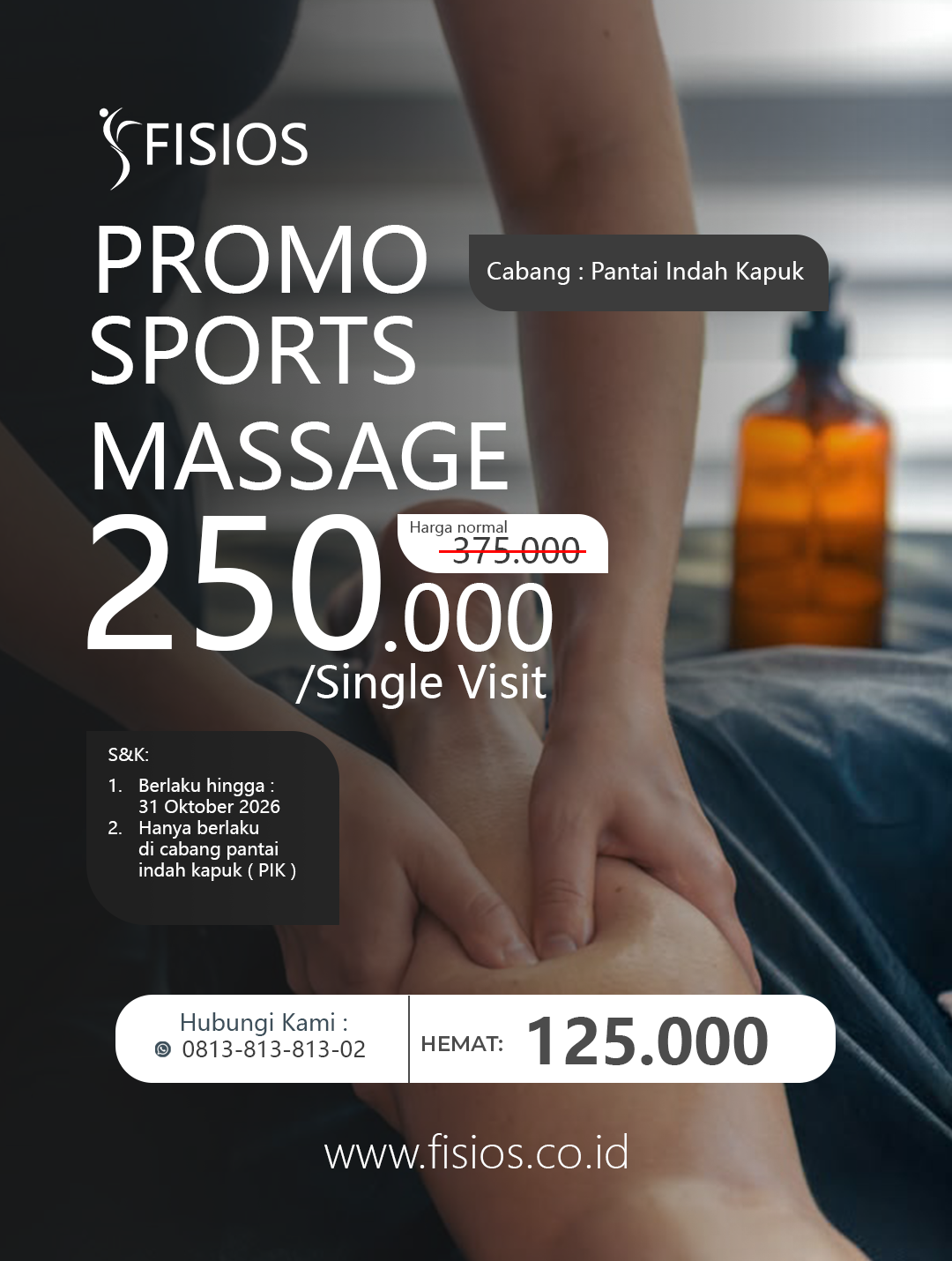 PROMO SPORTS MASSAGE OKTOBER